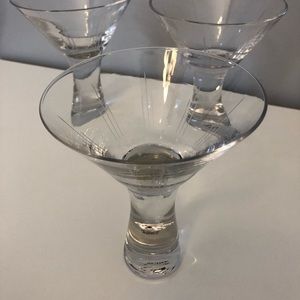 Martini glasses - set of 4
